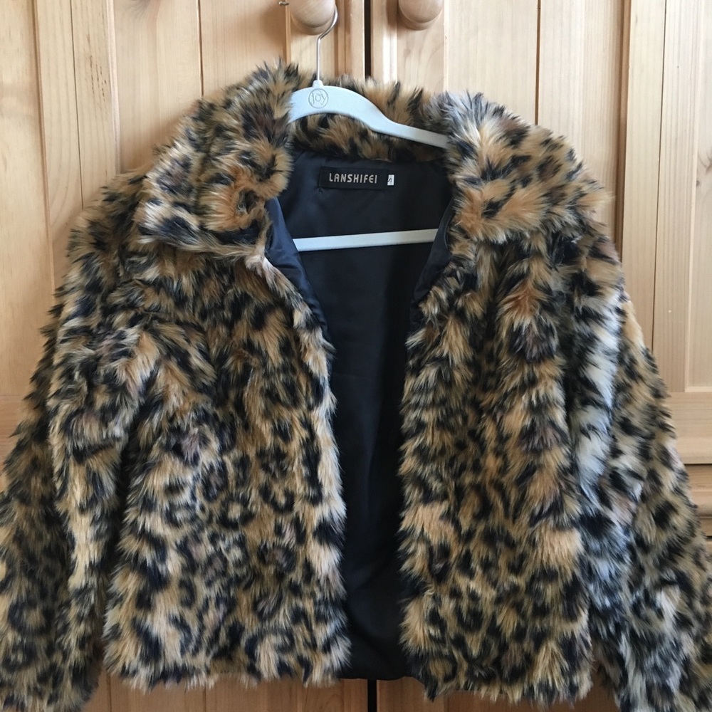 Child’s leopard jacket